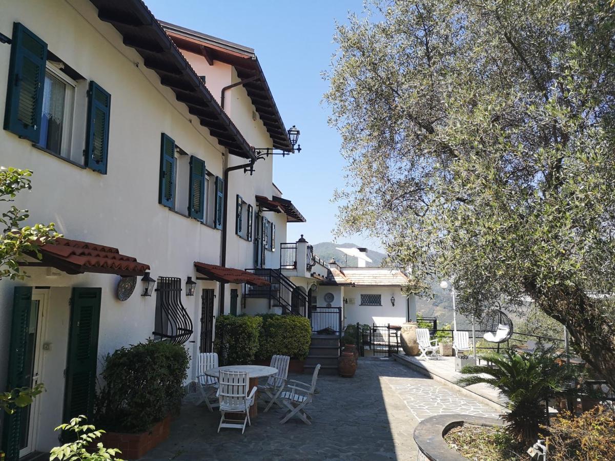 La Vivagna - Casa Vista Mare Tra Gli Ulivi Villa Leivi Eksteriør billede